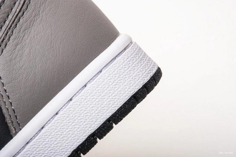 OG  1 555088-013 Retro Black Gray Air Shadow Jordan High 0313